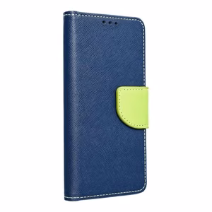 Läppäsuojakuori Xiaomi Redmi NOTE 13 PRO 4G Fancy Book laivastonsininen / lime