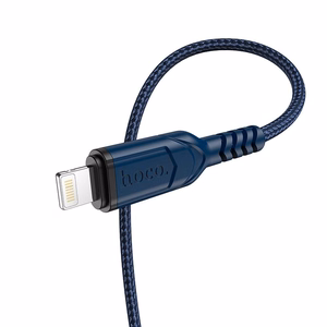 Hoco X59 kaapeli USB A - Lightning 2,4A 1 m sininen