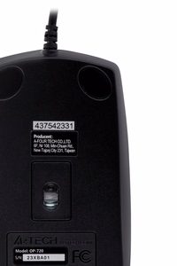 A4Tech OP-720 hiiri USB Type-A optinen 800 DPI