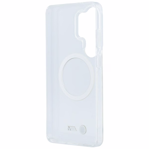 BMW IML Shockproof Metal Logo MagSafe Case for Samsung Galaxy S26 Ultra - Transparent