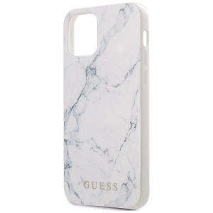 Guess Marble Suojakuori iPhone 12 mini 5.4" - Valkoinen