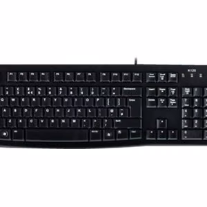 LOGI K120 Corded Keyboard black OEM US