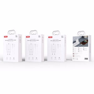 XO wall charger CE33 QC 18W 1x USB white