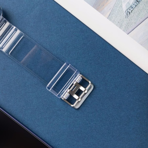 Silicone Band Strap Bracelet Case Strap Light Set for Apple Watch 40mm - Blue