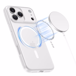 Tech-Protect MagSlim MagSafe Suojakuori iPhone 17 Pro:lle - Matta valkoinen