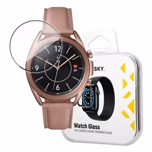 Wozinsky Watch Glass Hybridilasi Samsung Galaxy Watch 3 41 mm:lle musta