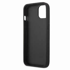 Karl Lagerfeld Nahka Ikonik Karl's Head Metal Case iPhone 13 mini - sininen