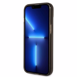 Karl Lagerfeld Ikonik Karl suojakuori iPhone 14 Plus:lle - musta