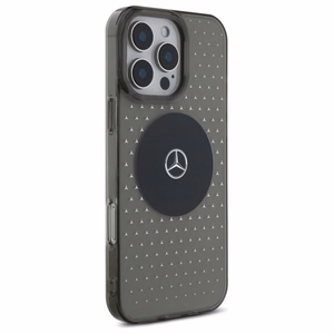 Mercedes MB Suojakuori tähtikuviolla iPhone 16 Pro:lle - Musta