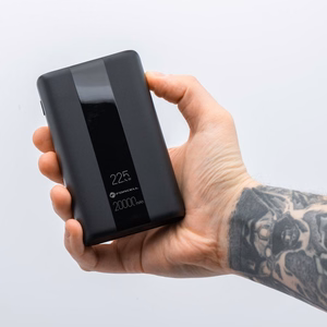 Varavirtalähde Forcell F-Energy Energo P20K2 QC3.0 PD 3A 22,5W 20000 mAh musta