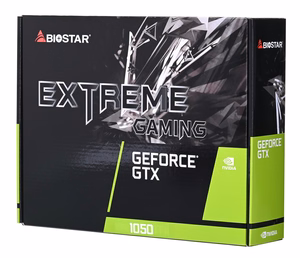 Biostar GeForce GTX1050 NVIDIA GeForce GTX 1050 4 GB GDDR5 Näytönohjain