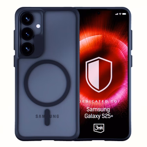 3mk Satin Armor MagCase Samsung Galaxy S25+:lle - läpinäkyvä