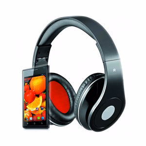 Rebeltec AUDIOFEEL2 langalliset kuulokkeet mustat