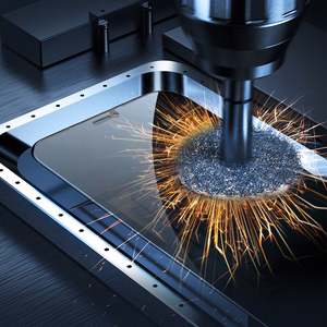 Borofone Tempered glass BF7 Diamond Armor Full Screen Anti-spy for Iphone 12 Pro Max - 10 pieces