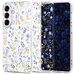 Tech-Protect FlexAir suojakuori Samsung Galaxy S26:lle värikäs kukkainen