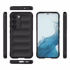 Magic Shield Suojakuori Samsung Galaxy S23+:lle joustava panssaroitu musta