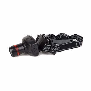 LED-otsalamppu 3W Musta
