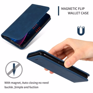 Case Business Style Xiaomi Redmi 13 4G/Redmi 13 5G/Poco M6 4G dark blue