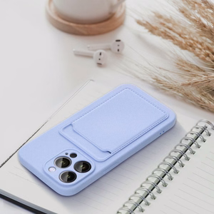 Suojakuori iPhone 16 PLUS:lle Card Case violetti