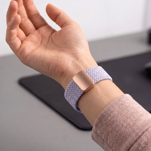 Tech-Protect NylonMag -ranneke mallille Samsung Galaxy Watch 40/44/46 mm – violetti