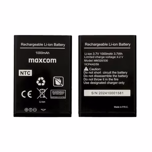 Alkuperäinen akku Maxcom MM320/MM330:lle - 1000 mAh