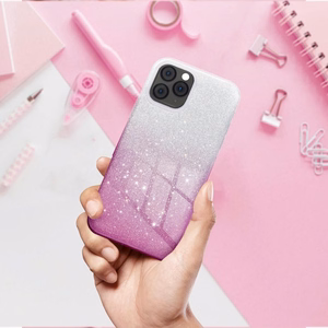 SHINING suojakuori SAMSUNG A55 5G kirkas pinkki