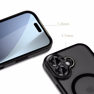 Tech-Protect MagCam MagSafe Suojakuori iPhone 17:lle - Matta Musta