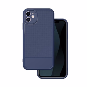 Simple Carbon suojakuori iPhone 11 (6,1) sininen