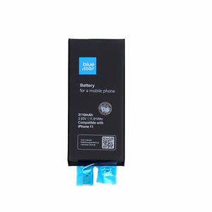 Akku ilman BMS:aa iPhone 11:lle 3110 mAh Blue Star HQ