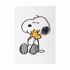 Snoopy Lazy Days A5 -muistikirja pehmopintaisella kannella