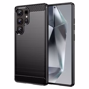 Carbon Suojakuori Samsung Galaxy S23 Ultra:lle musta