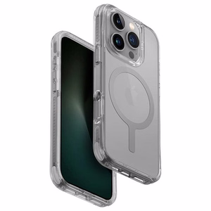 Uniq Combat kotelo iPhone 16 Pro 6.3" Magclick latauksella - harmaa / kivenharmaa