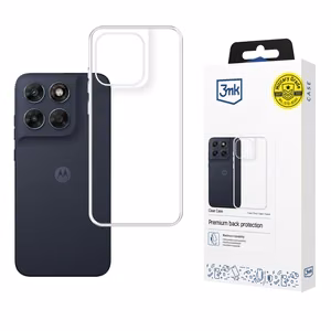 3mk Clear Case -suojakuori mallille Motorola Moto G87 – läpinäkyvä