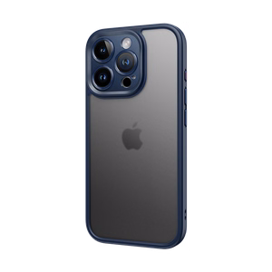 Rock Guard Touch Matte Series Suojakuori iPhone 16 Pro Max:lle sininen