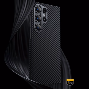 Benks Magnetic Armor Air Kevlar Suojakuori Metal Frame 600D Samsung Galaxy S24:lle musta