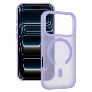 Tel Protect Mist Matte Magsafe Case for Samsung Galaxy A17 5G pale purple
