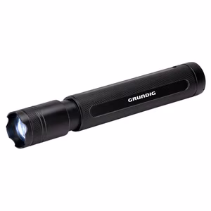 Grundig aluminium LED torch, 350 lm, 6 W