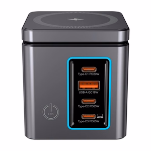 Blitzwolf BW-i113 GaN, USB-A, 3xUSB-C, 105W mains charger