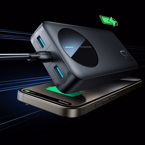 Powerbank Joyroom JR-PBF14 20000mAh 2.4A 2x USB-A 1x USB-C - musta
