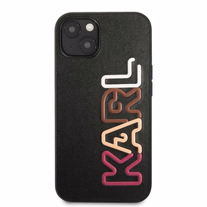 Karl Lagerfeld KLHCP13SPCOBK iPhone 13 mini 5.4 "musta / musta kovakotelo Multipink Merkki