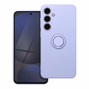 Silikoninen Suojakuori Renkaalla Samsung S24 FE:lle violetti