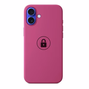 Silicone Case v2 -suojakuori iPhone 16 Plus:lle, Fuchsia