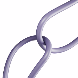 Puro ICON USB-C - USB-C -kaapeli 1,5 m - violetti