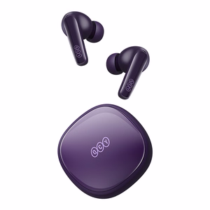 QCY T13X in-ear -kuulokkeet ENC IPX5 Bluetooth 5.3 - violetti