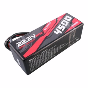 Gens Ace G-Tech 4500 mAh 6S1P 22,2 V 60C HardCase RC-auton LiPo-akku 14#