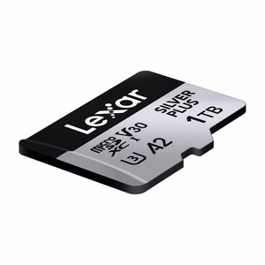 Lexar High-Performance Silver Plus microSDXC -muistikortti, 1 TB + sovitin