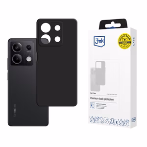 3mk silikonikuori Xiaomi Redmi Note 13 5G - musta