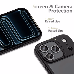 Tech-Protect MagMat Suojakuori iPhone 17 Pro:lle - matta musta