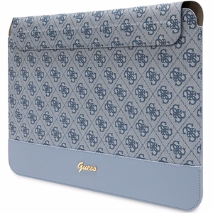 Guess 4G Stripe Metal Logo Suojakuori 14 tuuman kannettavalle - sininen