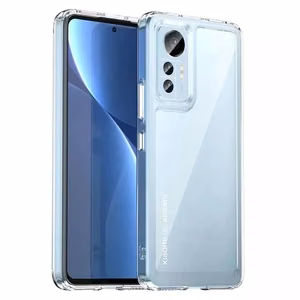 Suojakuori Xiaomi 12 LITE -puhelimelle, Ultra Slim 0,5 mm takakuori, läpinäkyvä